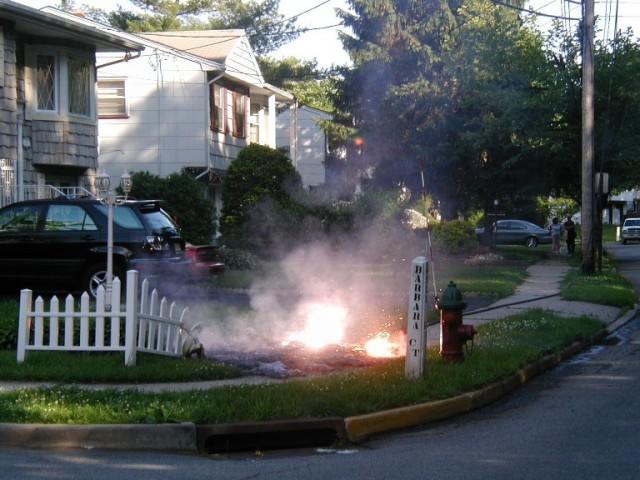 Wires Down, Gill Lane and Barbara Court.